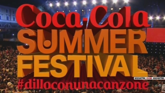 Coca Cola Summer Festival, prima serata in onda in TV il 4 luglio.