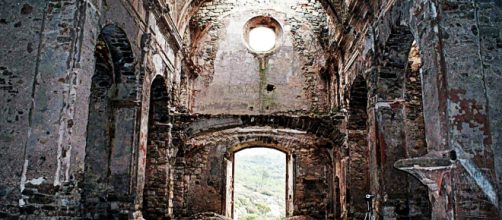 Foto del interior de la iglesia del siglo XVIII