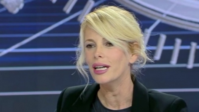 La conduttrice televisiva Alessia Marcuzzi,