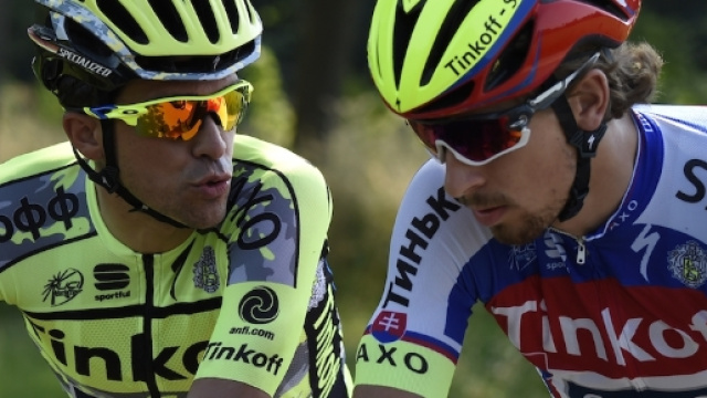 Alberto Contador e Peter Sagan, le stelle della Tinkoff