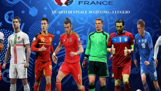 Diretta tv quarti Euro 2016: spicca Italia-Germania.