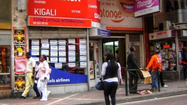 Entr&eacute;e gal&eacute;rie Porte de Namur &agrave; Bruxelles
