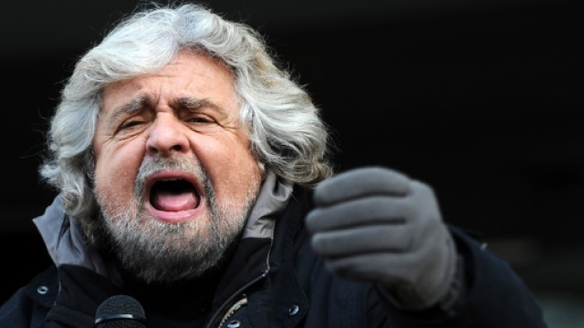 Il leader del Movimento5Stelle, Beppe Grillo