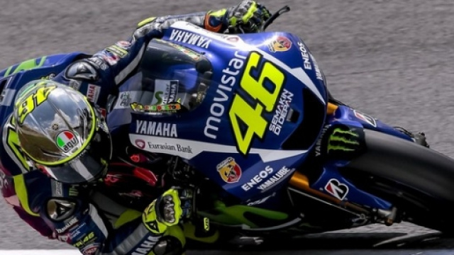 Valentino Rossi vince il GP di Catalogna.