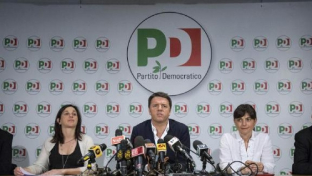 Conferenza stampa di Matteo Renzi sui risultati elettorali