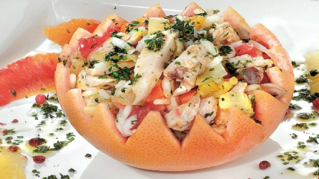 Insalata Di Riso nel pompelmo!