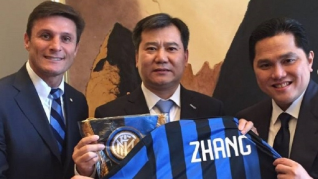 L'annuncio ufficiale del raggiunto accordo con il patron della Suning, Zhang Jindong