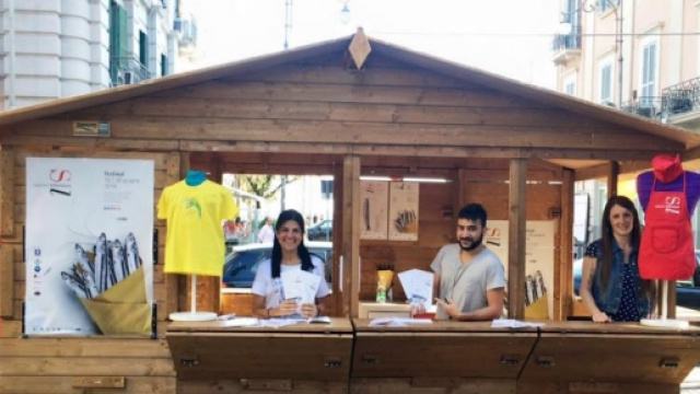 I ragazzi dell' Infopoin Salerno Letteratura Festival