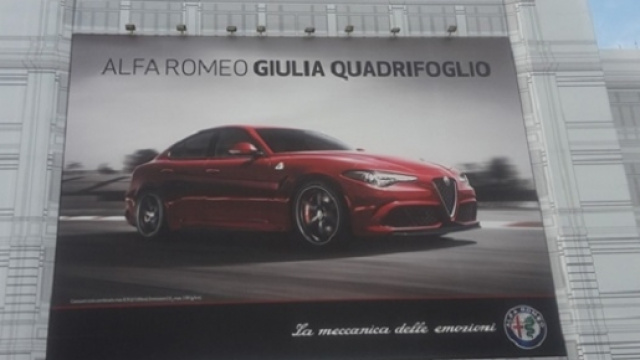 Alfa Romeo Giulia Quadrifoglio protagonista a Torino