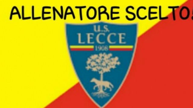 Il Lecce ha scelto il suo allenatore.