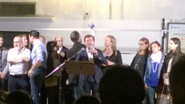 Il saluto di ringraziamento del neo sindaco di Taviano, Giuseppe Tanisi, ai cittadini.