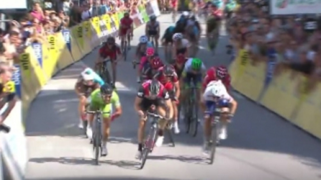 Lo sprint di Boasson Hagen su Alaphilippe e Bouhanni