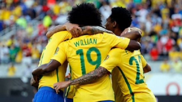 Primo successo del Brasile nella Copa America del Centenario