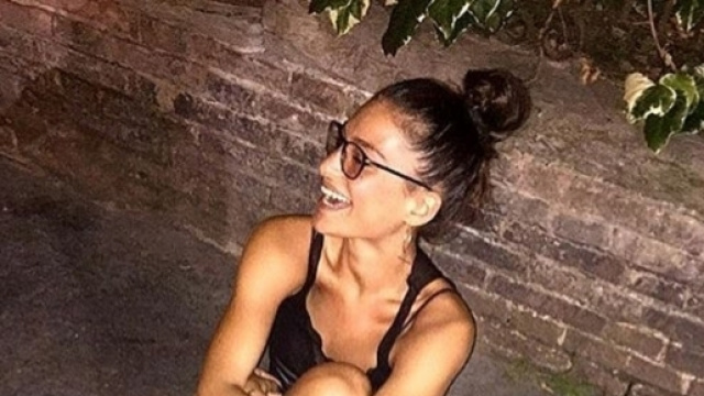 Una delle prime foto di Ludovica Valli dopo il rientro dalla Sardegna.
