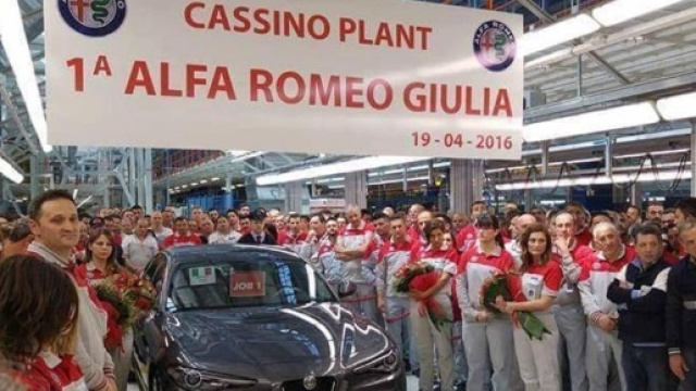 Alfa Romeo Giulia: ferie ridotte al minimo a Cassino per gli operai