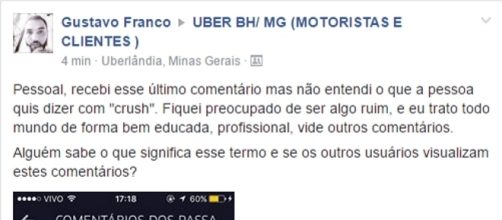 Flerte fez sucesso na internet