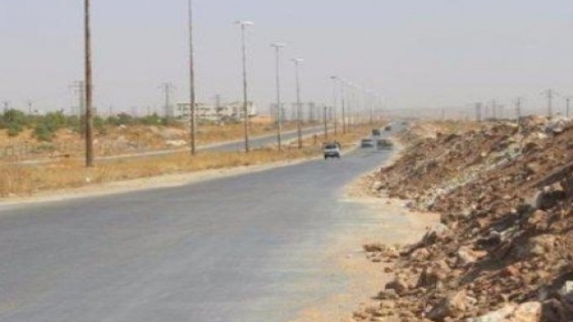 La strada Castello che collega Aleppo est al versante occidentale della citt&agrave;