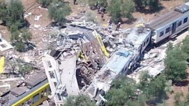 Incidente ferroviario in Puglia