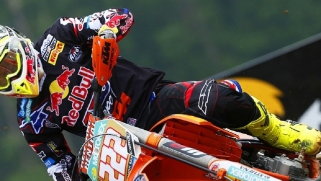 Antonio Cairoli con la KTM in MXGP