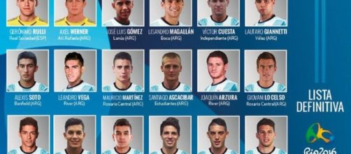 Julio Olarticoechea defini&oacute; la n&oacute;mina de 18 futbolistas de la selecci&oacute;n argentina Sub 23 con miras a los JJOO