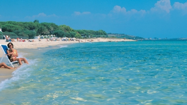 Santa Margherita di Pula, spiaggia Abamar.