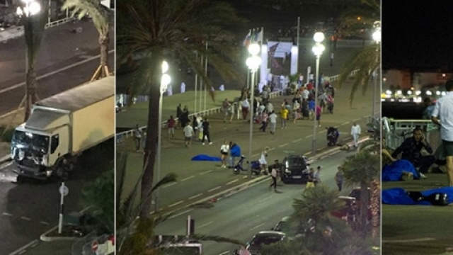 Spari sulla folla a Nizza, si scatena il panico