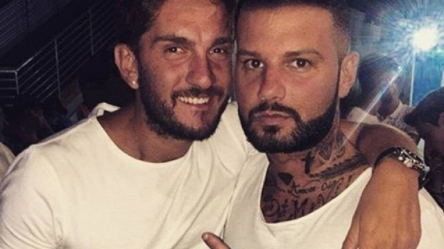 Ernesto Carnevale e Flavio Zerrella in discoteca