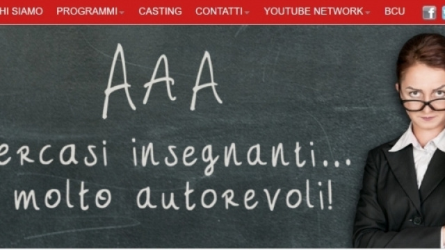 Rai 2 casting insegnanti per reality