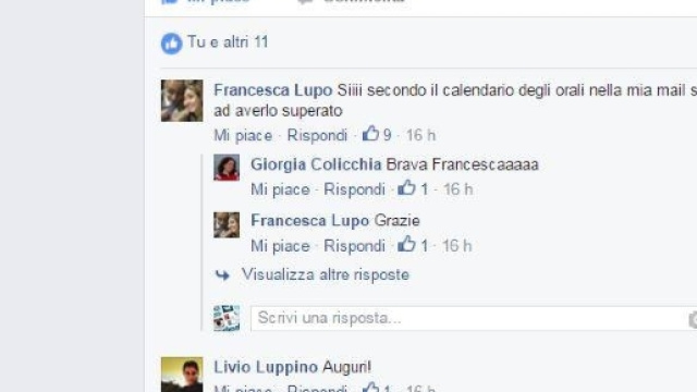 calendari sostegno primaria e bocciature