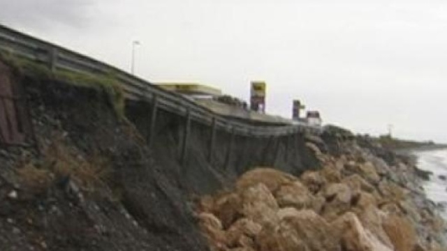 La SS 18 tra Campora san Giovanni (CS) e Nocera Terinese (CS)