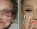 Vovó maquiada de 80 anos faz sucesso na internet