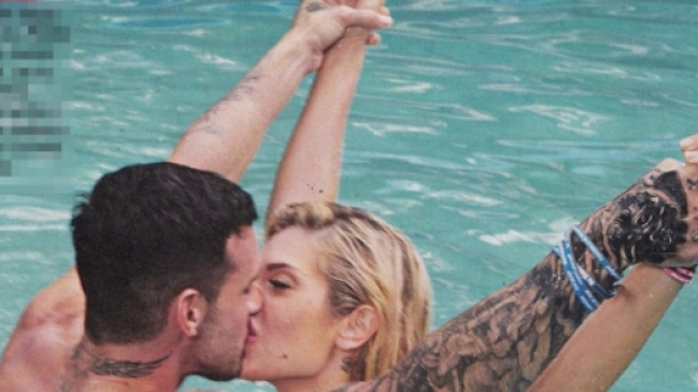 Paola Caruso e Lucas innamorati