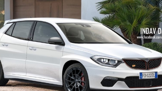 Nuova Lancia Delta HF: il render di INDAV Design