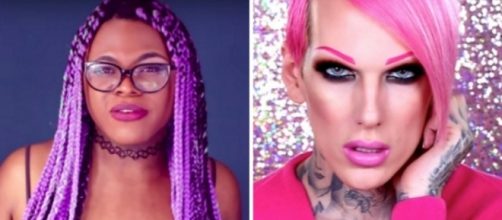 Screenshot of Kat Blaque and Jeffree Star, via YouTube