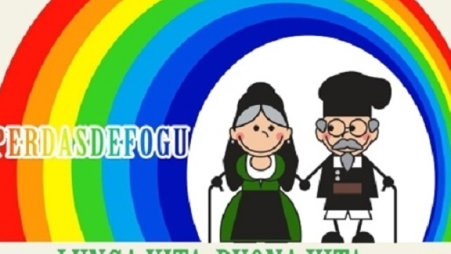 Il logo depositato al MiSe, per celebrare i sardi "centenari" e il Guinness World Record della famiglia Melis, la pi&ugrave; longeva al mondo.