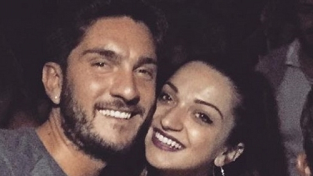 Ernesto Carnevale con la sorella