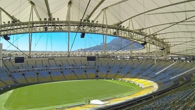 Lo stadio Maracan&agrave; di Rio de Janeiro