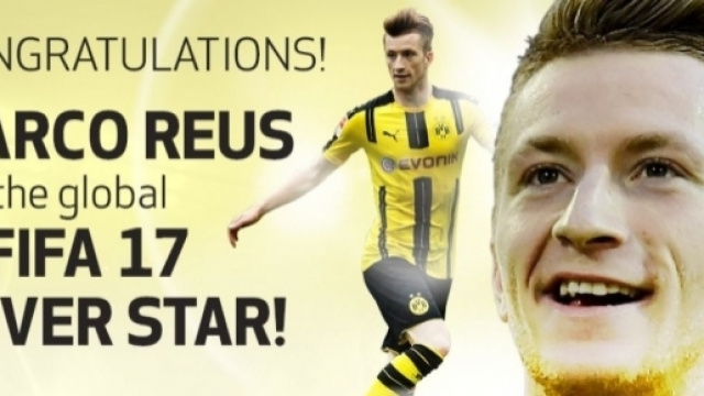 Marco Reus sulla copertina di FIFA 17