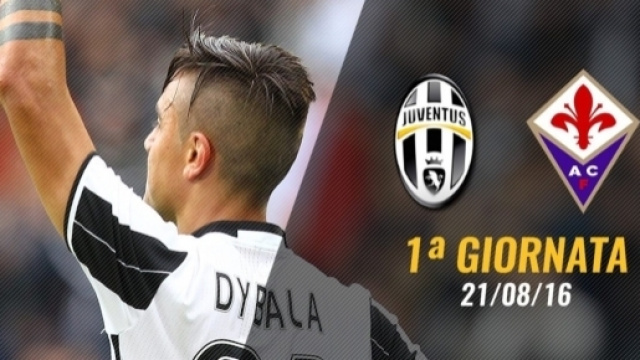 Juventus-Fiorentina alla 1&ordf; giornata di Serie A