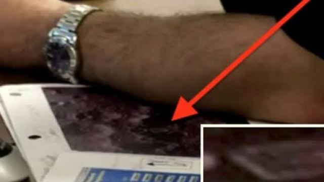 La foto della NASA dove sarebbe visibile una struttura