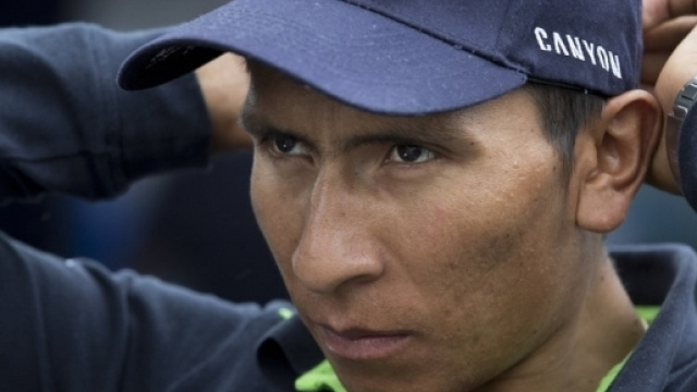 Nairo Quintana &egrave; salito al terzo posto nella classifica del Tour de France