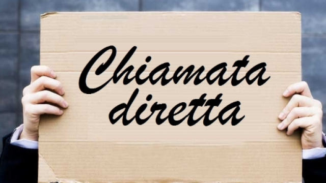 Chiamata diretta il comunicato del Miur.