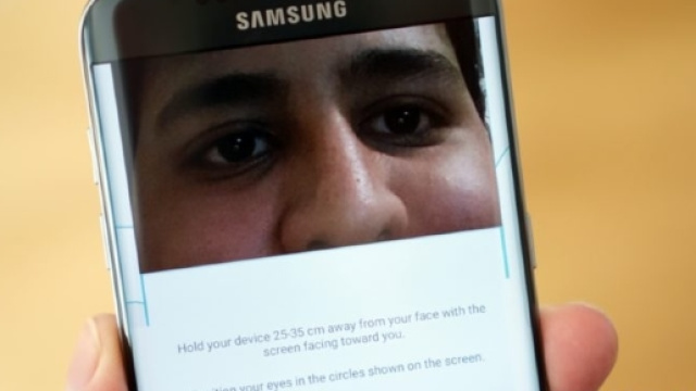 Samsung Galaxy Note 7 con il riconoscimento Iride