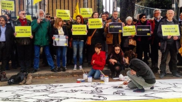 Verit&agrave; e giustizia per Giulio Regeni, sit-in davanti all ... - greenreport.it