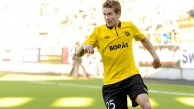 Marcus Rohd&eacute;n, centrocampista dell'If Elfsborg.