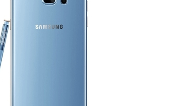 Samsung Galaxy Note7 colore azzurro