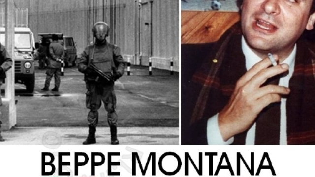 Il commissario di Polizia Beppe Montana