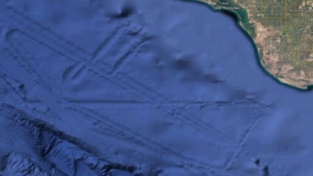 Sarebbe questa una base aliena sommersa?