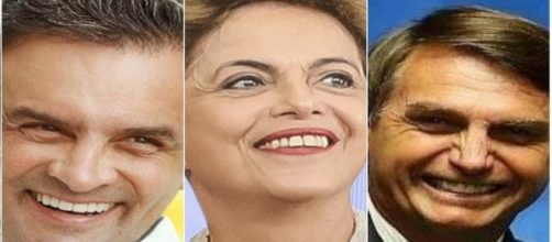 A&eacute;cio, Dilma e Bolsonaro est&atilde;o na lista de pol&iacute;ticos mais populares do Facebook