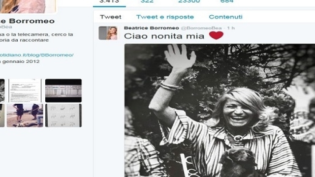 Il commosso addio di Beatrice Borromeo alla nonna Marta Marzotto.